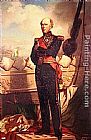 Charles Zacharie Landelle Canvas Paintings - Charles Baudin, Amiral de France